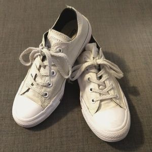 converse unbleached white